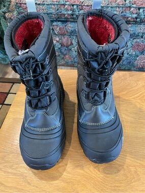 The north face Black Winter Boots women size 5